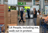 Workers Walked Out On The Job After They Finally Had Enough Of Their Micromanaging Boss