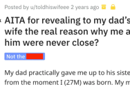 ‘He told me to never bother him again.’ He Told His Dad’s Wife The Cruel Story About Why They Weren’t Close