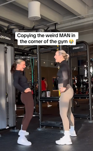 Woman Bully A Guy At The Gym For His Stretching Routine, So Somebody ...