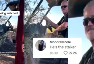 ‘Did you did you catch him watching me?’ Man Tells Woman She’s Being Watched… But Is He The Real Stalker?