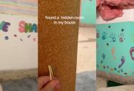 A Woman Showed The “Creepy As Hell” Hidden Room She Found In Her House