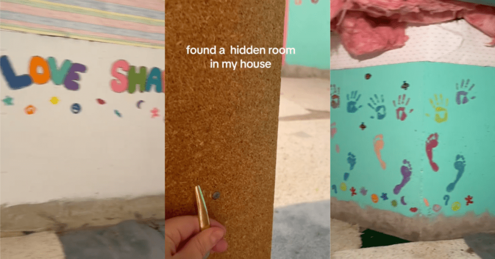 A Woman Showed The "Creepy As Hell" Hidden Room She Found In Her House