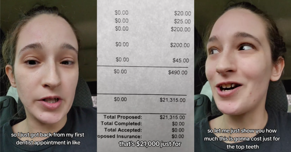 'That's $21,000 just for the top teeth.' Woman Needs All Of Her Teeth Pulled And Talks About the Importance Of Dental Care For Kids
