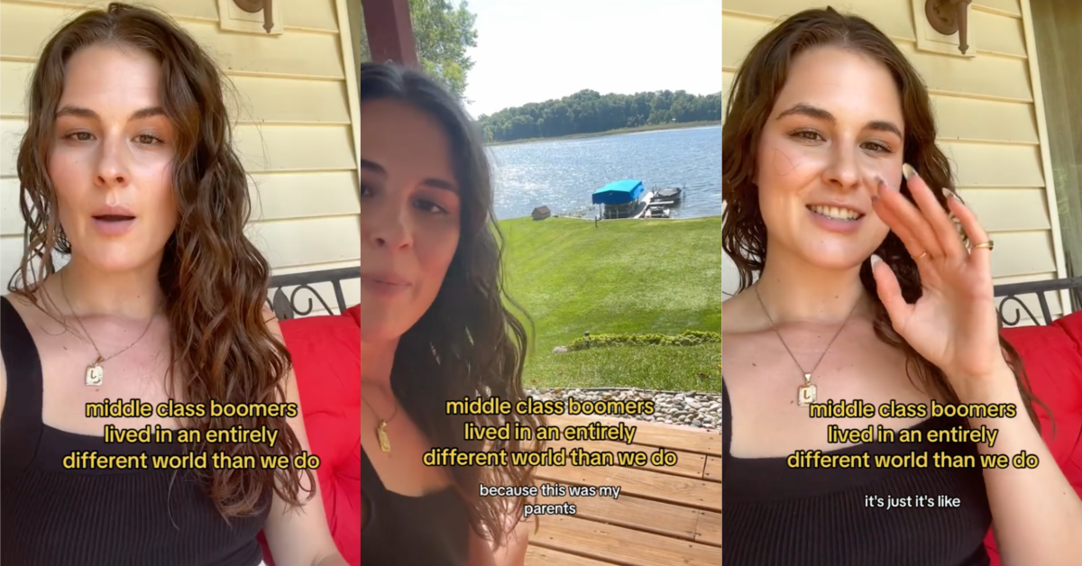 Woman Shares the Lifestyle Her Parents Were Able To Afford In The 1990s On Teacher Salaries - 'This is where I grew up, on a lake.'