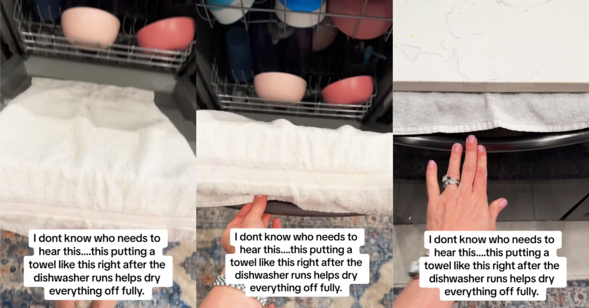 Use this Dishwasher Hack to Totally Dry Your Dishes
