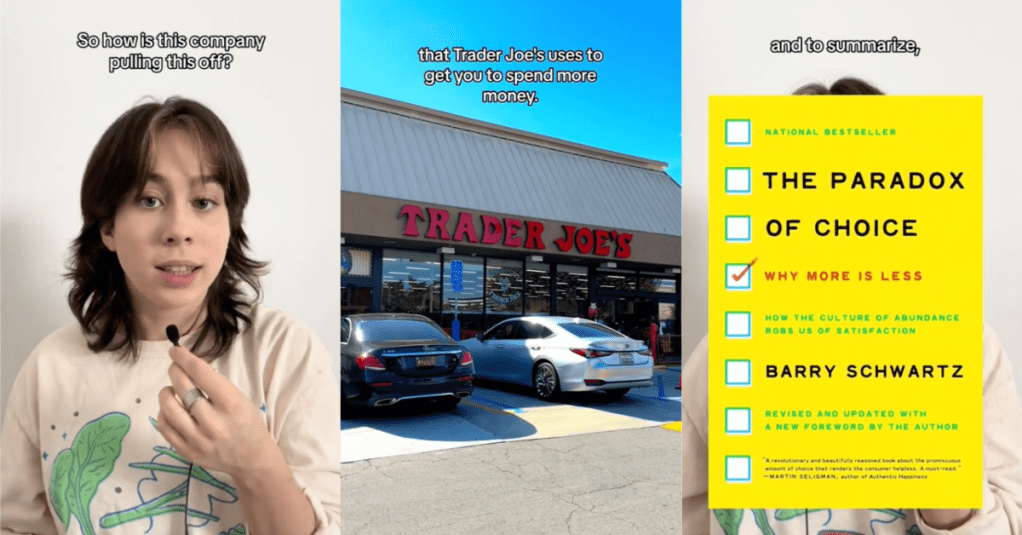 'Having more choices is often paralyzing.' Woman Shows How Trader Joe’s Make So Much Money With So Few Product Options