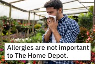 ‘I was feeling nausea hit me.’ Boss Forces Employee With Allergies To Work In The Garden Center, So Employee Complies And Gets Satisfying Revenge