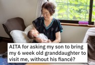 Grandma Wants To See Her Granddaughter Without Son’s Fiancé There, And They’re Not Having It