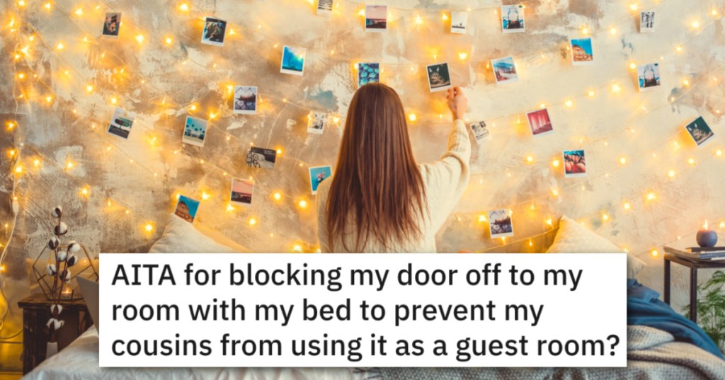 Uncle Expects His Niece To Give Up Her Room For The Night, But She Gets Revenge By Blocking The Door So Nobody Can Get In