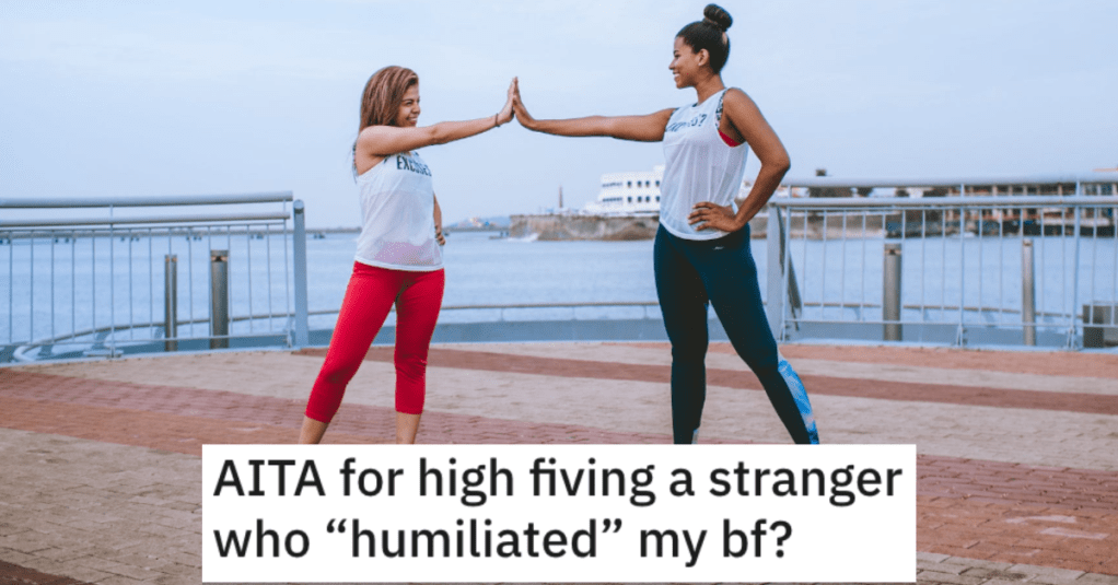 She High-Fived A Woman Who Humiliated Her Boyfriend By Climbing A Route He Couldn't. - 'He ranted that I couldn’t be trusted.'