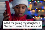 Son Gets $800 Worth of Presents, But Still Complains Because His Sister Got More Than Him