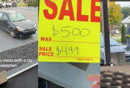 Guy Parks His Car At A Dealership, So They Pull A Hilarious Prank On Him. – ‘What should we make the price? Two grand?’