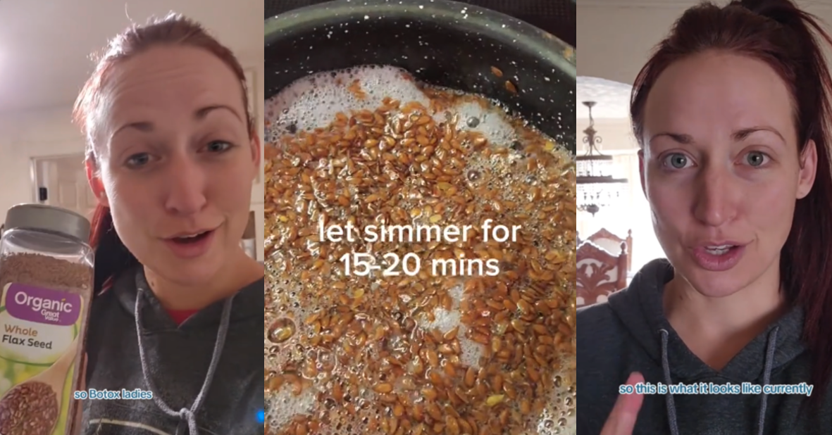 Can Boiling Flaxseeds In Water Give You A Diy Botox Treatment This Woman Claims It Does