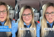 ‘$13.78 to go 21.6 miles.’ – DoorDash Driver Wasn’t Tipped After Driving 20 Miles And Set Up Food For An Office Party