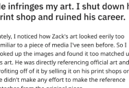 Artist Sicks An Online Mob Against A Fellow Artist When He Warns About Plagiarism, So He Gets Satisfying Revenge And Ruins His Career