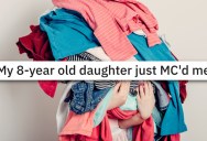 She Tells Her Daughter To Put Everything Washable In The Laundry Room, So She Complies And Fills The Room To The Max