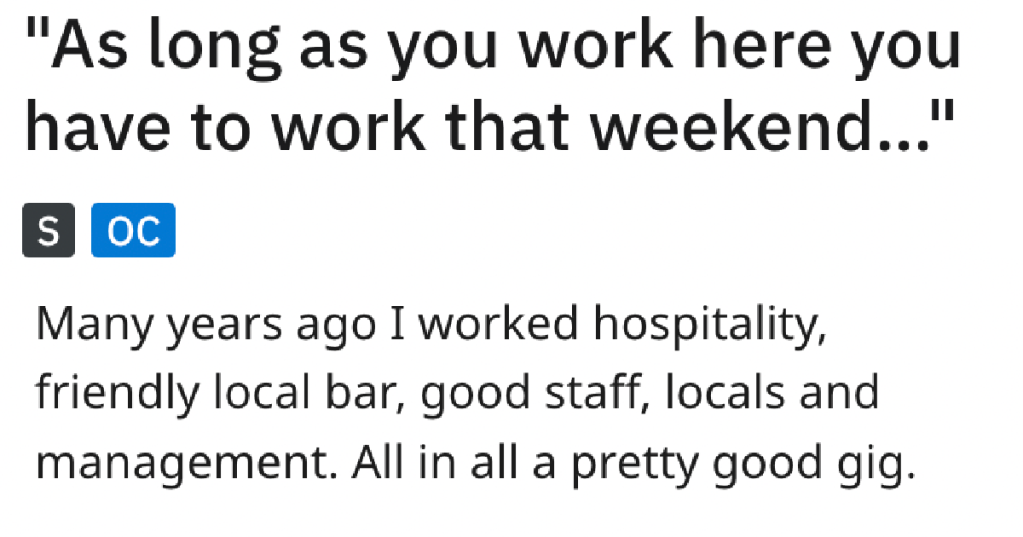 Bartender Proves Why You Have To Know Your Worth As An Employee. - 'I ended up working for him another 4 years.'