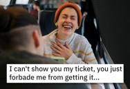 Train Conductor Enforces “No Phone Zone” Then Asks For Rider’s Digital Tickets. Hilarity Ensues.