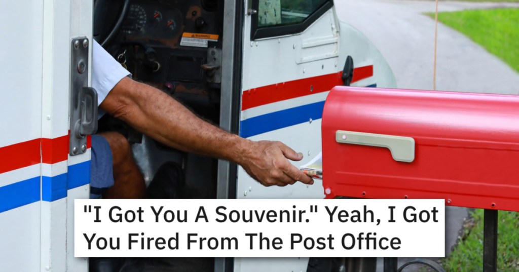 Lazy Employee Takes Advantage Of Temp Postal Worker, So He Gets Epic Revenge. - 'He was having an affair with a woman on his route.'