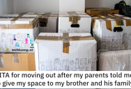 Parents Insist Their Daughter Give Up Her Space In Their House For Her Brother’s Family, So She Moves Out Because An All-Inclusive Resort Costs Less
