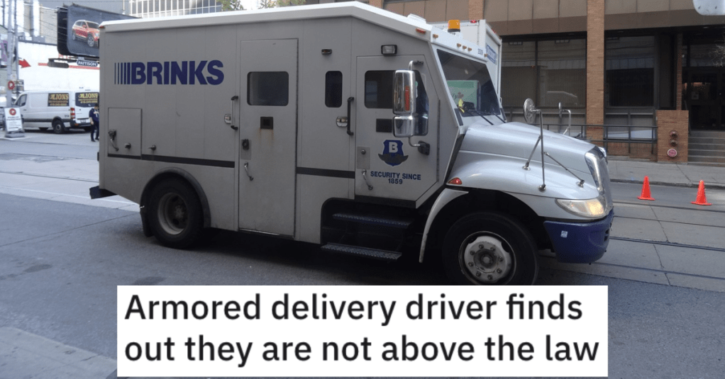 Armored Car Driver Keeps Taking Up Multiple Parking Spots, So The Business Gets Satisfying Revenge