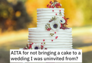 Bride Removes Her Best Friend From Her Wedding, So She Gets Revenge And Cancels The Cake Order