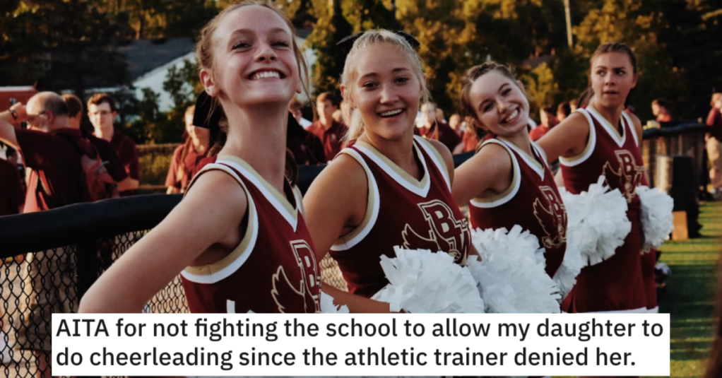 His Daughter Doesn't Get On The Cheerleading Squad Because Of Strict Policies, But Dad Actually Agrees With The School