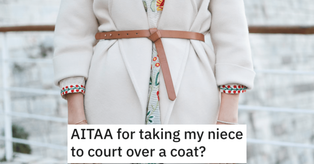 'I'm going to hit my aunt's coat with a paint filled balloon.' Her Niece "Pranked" Her And Ruined Her $20k Coat. So She's Taking Her To Court.