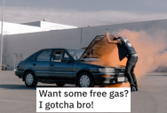 Neighbors Kept Stealing Their Gas, So They Made Sure Their Car Gets Completely Ruined
