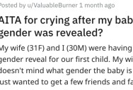 Expectant Father Cries After His Baby’s Gender Reveal And His Wife Told Him To Sleep On The Couch. – ‘I’ve been scared about turning into my dad.’