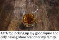Guy Doesn’t Want To Give His Family “The Good Stuff” At Parties, And Proves To His Wife Why Taste Matters