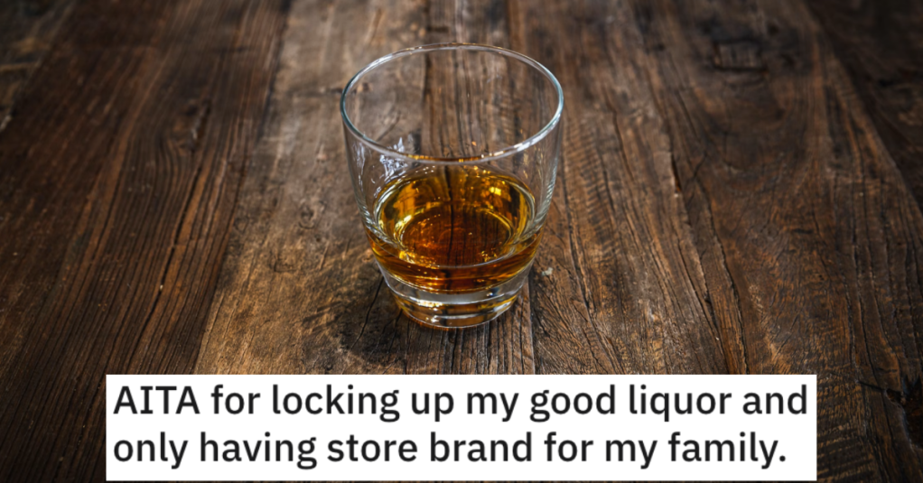 Guy Doesn't Want To Give His Family "The Good Stuff" At Parties, And Proves To His Wife Why Taste Matters