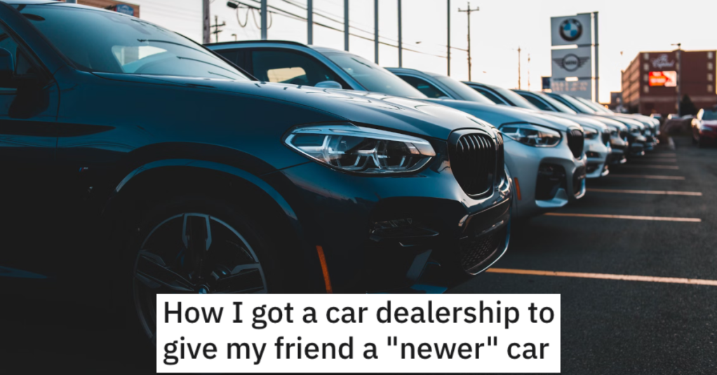 Car Dealership Ripped Off His Friend By Falsifying His Income, So He Gets The Dealer To Give His Friend A Car For Free