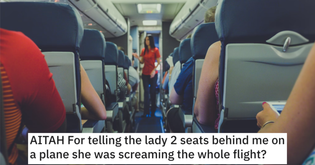 Woman Suggested Noisy Passengers Be Quieter On Their Next Flight And It Did Not End Well. - 'I heard all about Frank's wedding, your nail appointment, feeding your dogs.'