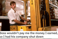This Worker Didn’t Get Paid So They Got the Company Shut Down. – ‘They got fined upwards of $50,000.’