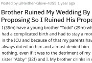 Groom’s Brother Proposed At His Wedding So He Decides To Get Crazy Revenge By Hiring An Actor To Claim He’s Cheating On His Girlfriend