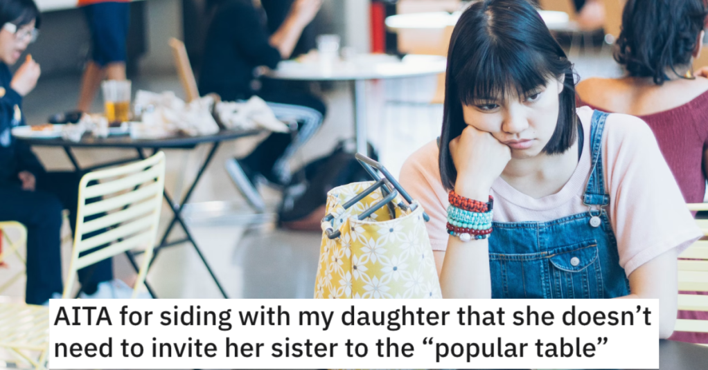 Dad Demands That Older Sister Invite Younger Sister Into Her Friend Group, But Mom Disagrees. - 'Emily needs to make her own friends.'