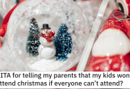 ‘If we couldn’t all attend, nobody would attend.’ – In Laws Get Upset When Wheelchair-Bound Son-In-Law Can’t Get To The Family Christmas