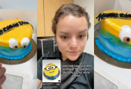 ‘The ugliest thing I’ve ever seen.’ – Behold The Failed “Minions” Cake This Mom Got Made For Her Son’s Birthday