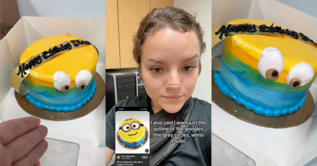 'The ugliest thing I’ve ever seen.' - Behold The Failed “Minions” Cake This Mom Got Made For Her Son’s Birthday