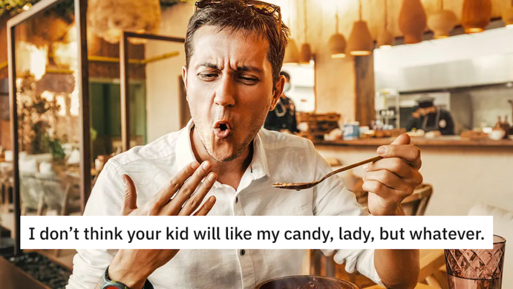 Entitled Parent Demands Spicy Candy For Their Kid, Then Freaks Out When He Doesn't Like It