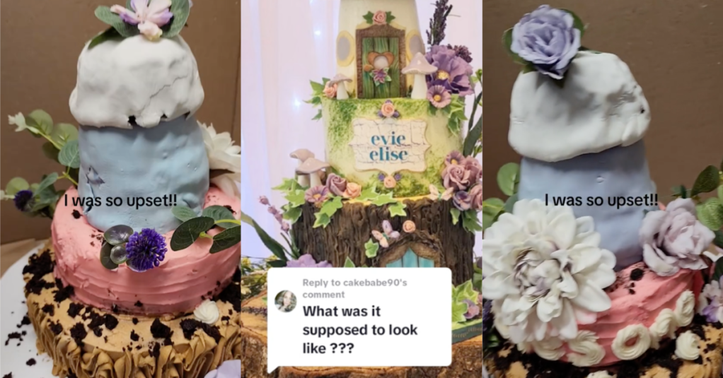 Woman Ordered An Epic Fairy Cake. What She Got Instead Was A Hilarious Mess. - 'It looks like play doh.'