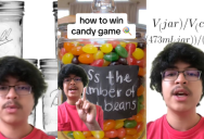 How To Guess How Many Candy Pieces Are In A Jar… With Math!