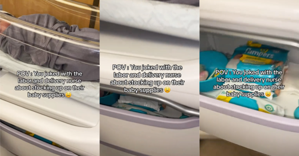 New Mom Said She Couldn't Take Hospital Baby Supplies After Her Stay, But People Have Had A Different Experience