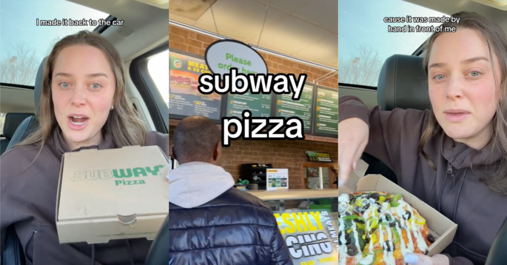 Subway Actually Makes Pizzas And This Woman Shows You How To Get One. - 'It's a little crazy.'