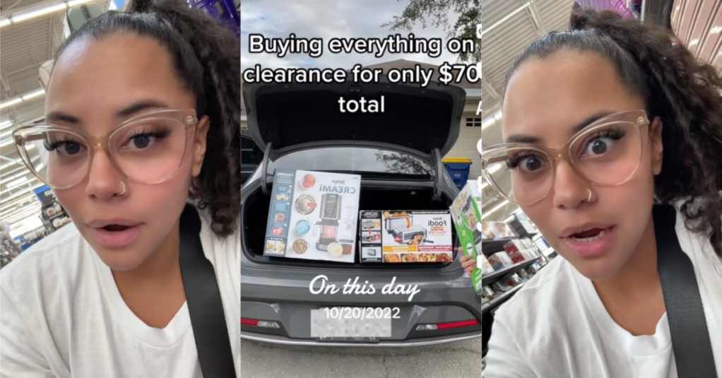 Shopper Shows It's Cheaper To Buy Items Online From Walmart Instead Of Clearance Items At The Stores