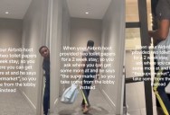 Airbnb Guest Discovers They Don’t Have Toilet Paper In Their Place. Host Tells Them To Go To The Supermarket.