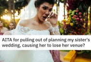 Sister Asks Brother To Plan Her Wedding But One Question Caused Him To Drop Everything And Lose The Venue