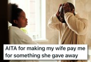 His Wife Gave Away A Tent He Planned To Sell, So He Asked Her To Pay Him Instead