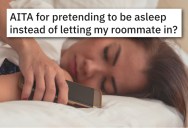 Irresponsible College Student Keeps Losing Her Key, So Roommate Pretended To Be Asleep And Left Her Stranded In The Hall